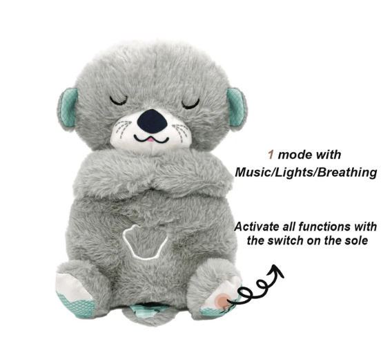 Soothing Otter Plush with Music & Light