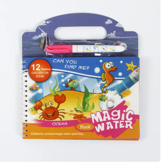 Magical Water Painting Book