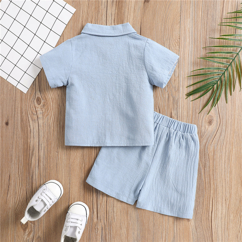 2-Piece Little Boys Summer Outfit