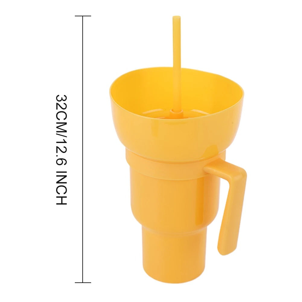 2 in 1 Creative Snack Cup