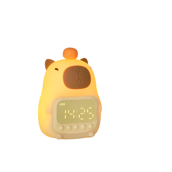 2 in 1 Capybara Clock and Night Light