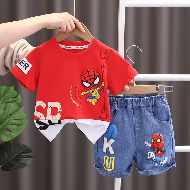 Summer Baby Boys Outfit Set