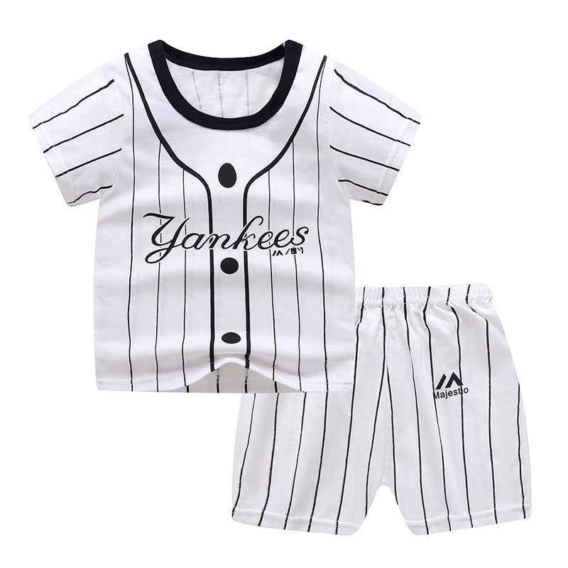 Cute Kids Summer Tracksuit Set