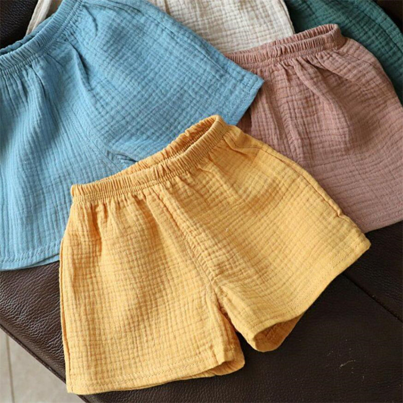 Kids Linen Summer Shorts