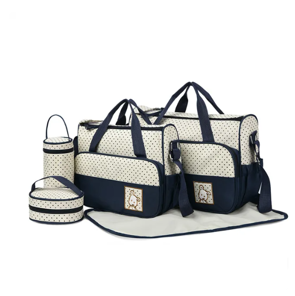 5pcs Baby Diaper Bag Mummy Bag