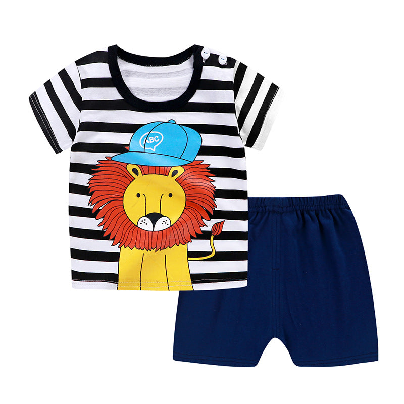 Cute Kids Summer Tracksuit Set