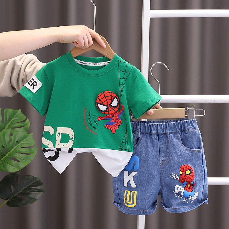 Summer Baby Boys Outfit Set