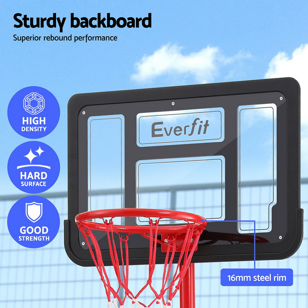 Everfit 1.6M Kids Basketball Hoop Stand Portable