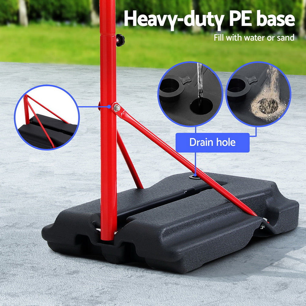 Everfit 1.6M Kids Basketball Hoop Stand Portable