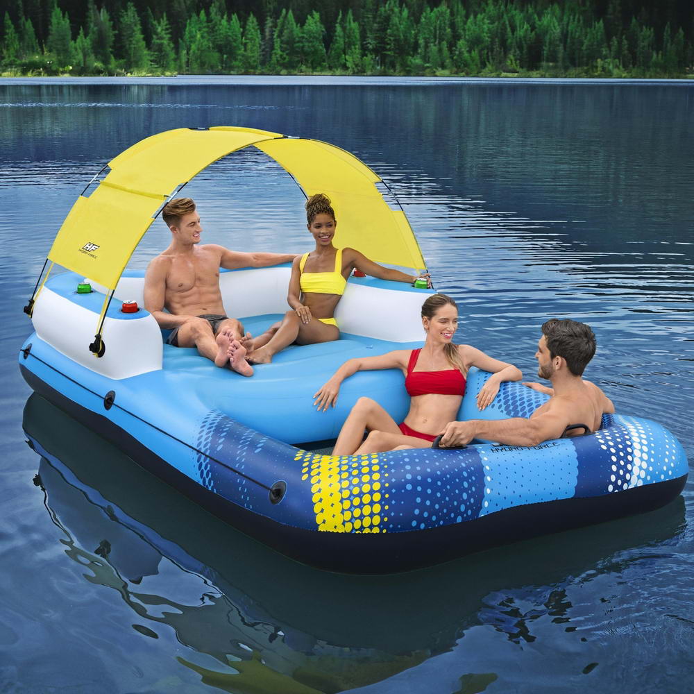 Kids Inflatable Floating Island Sunny Lounge