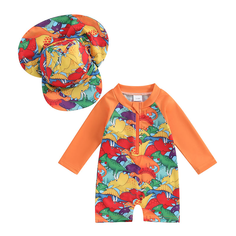 Kids Rash Guard Swimwear Set