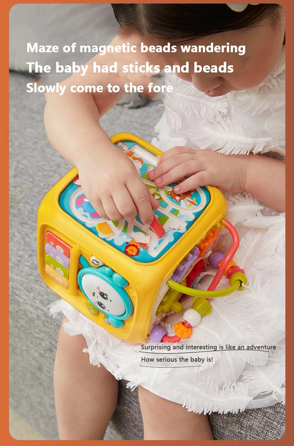 Baby 7 in 1 Activity Cube