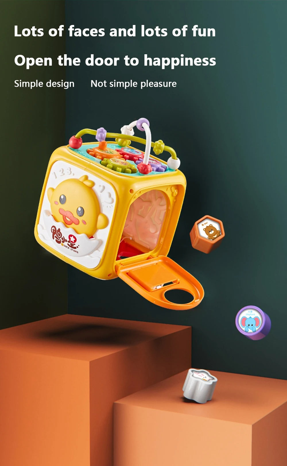 Baby 7 in 1 Activity Cube