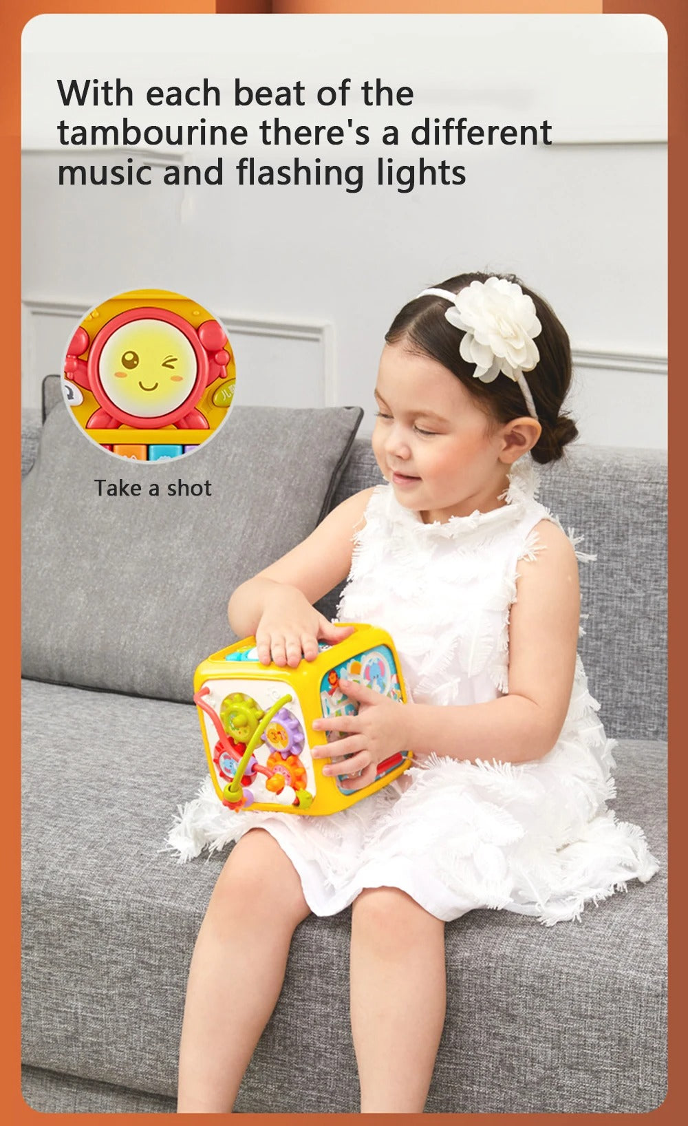 Baby 7 in 1 Activity Cube