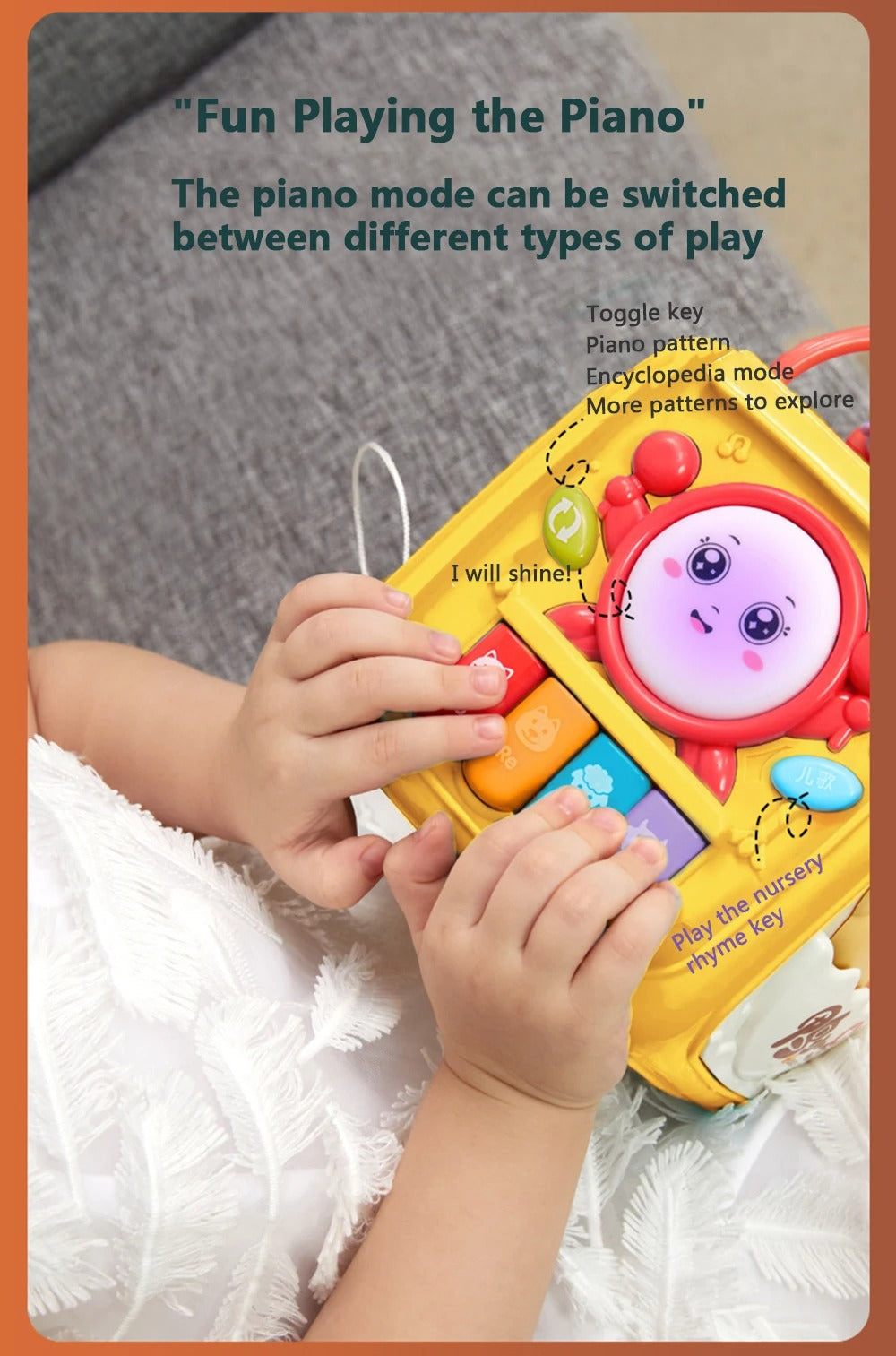 Baby 7 in 1 Activity Cube