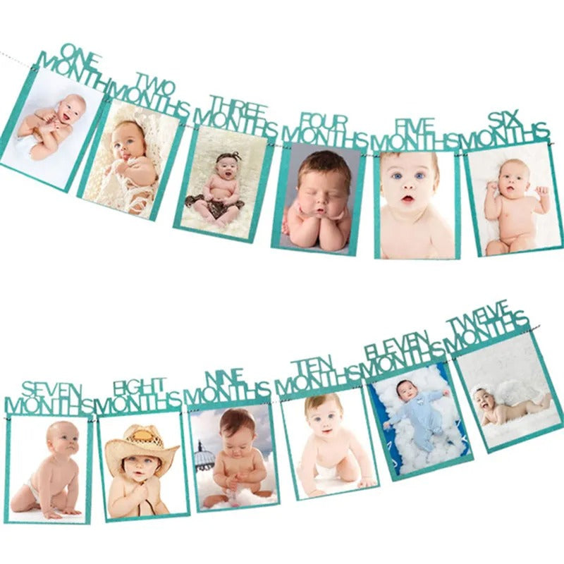 Baby Milestone Photo Clips