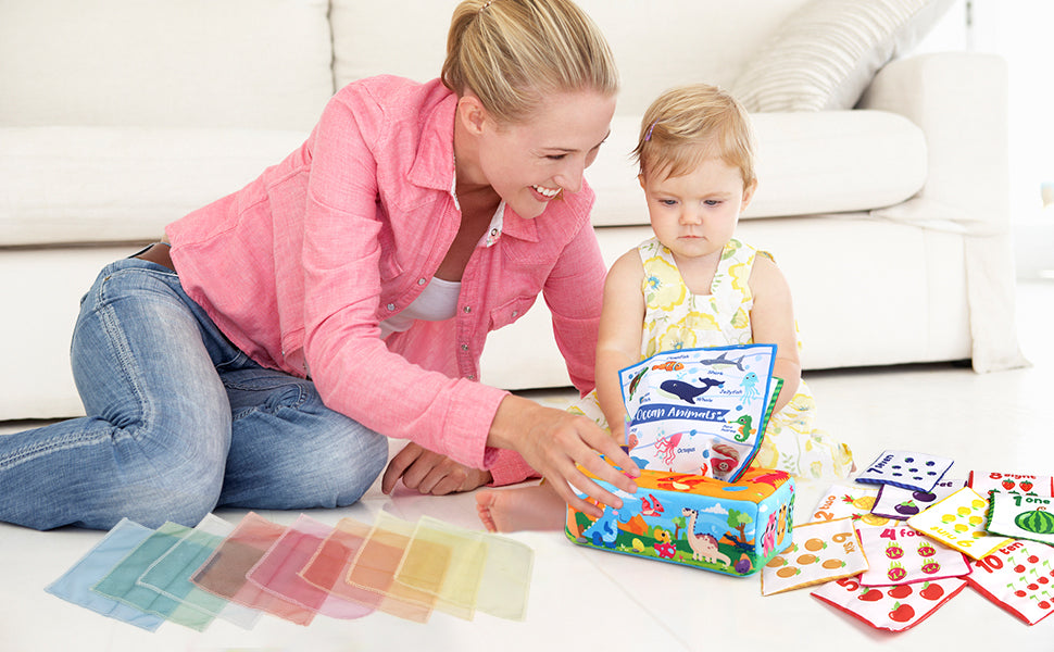 Baby Sensory Tissue Box