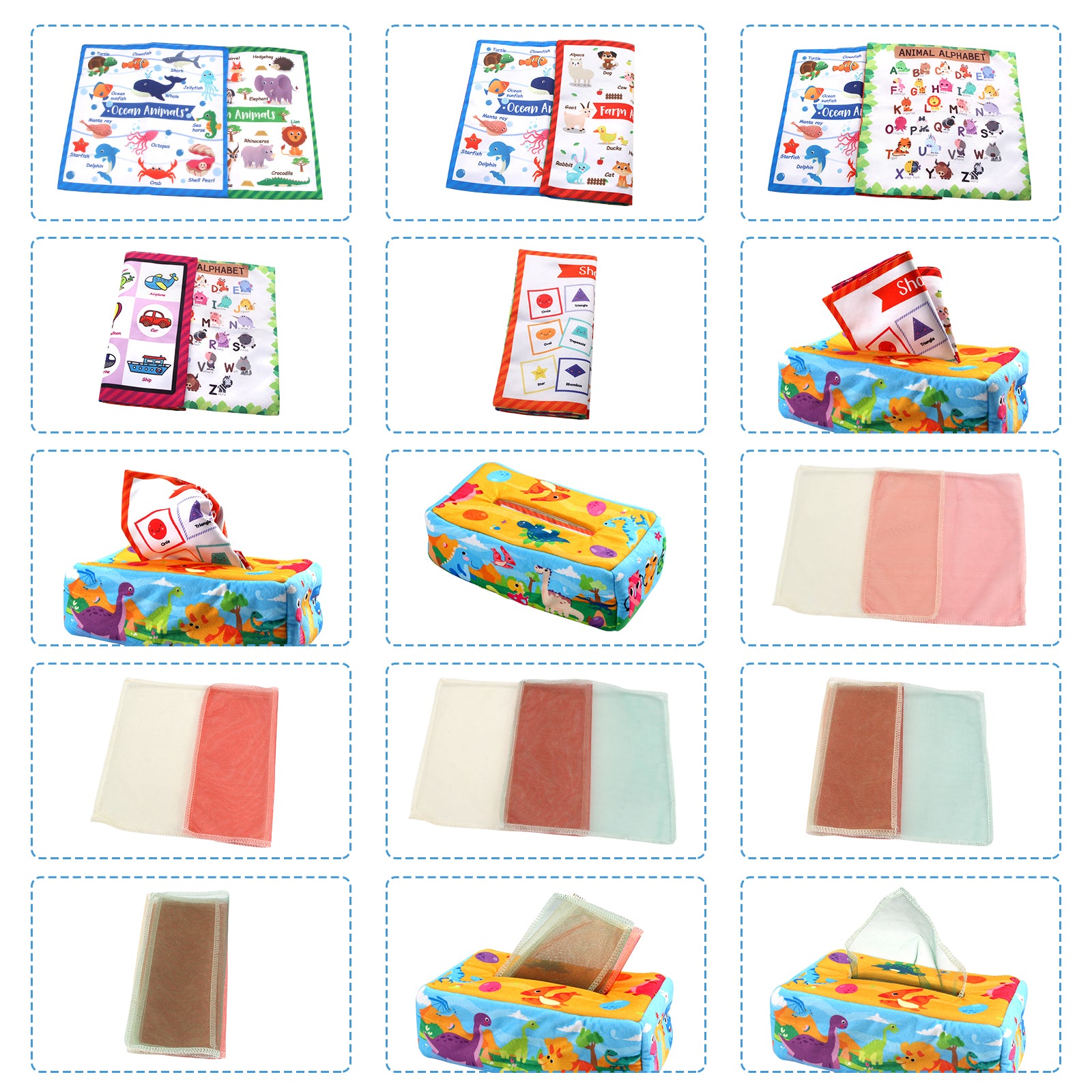 Baby Sensory Tissue Box