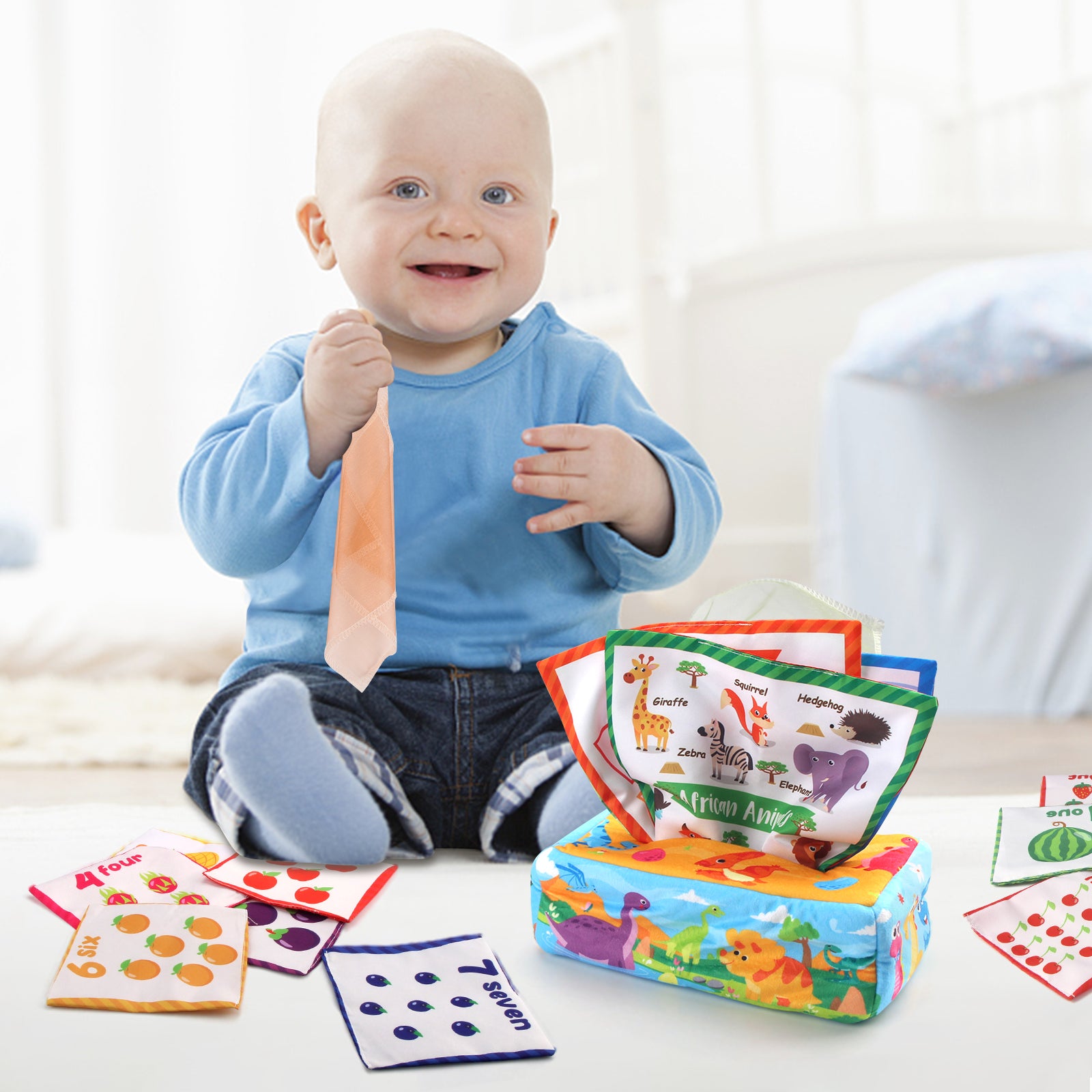 Baby Sensory Tissue Box