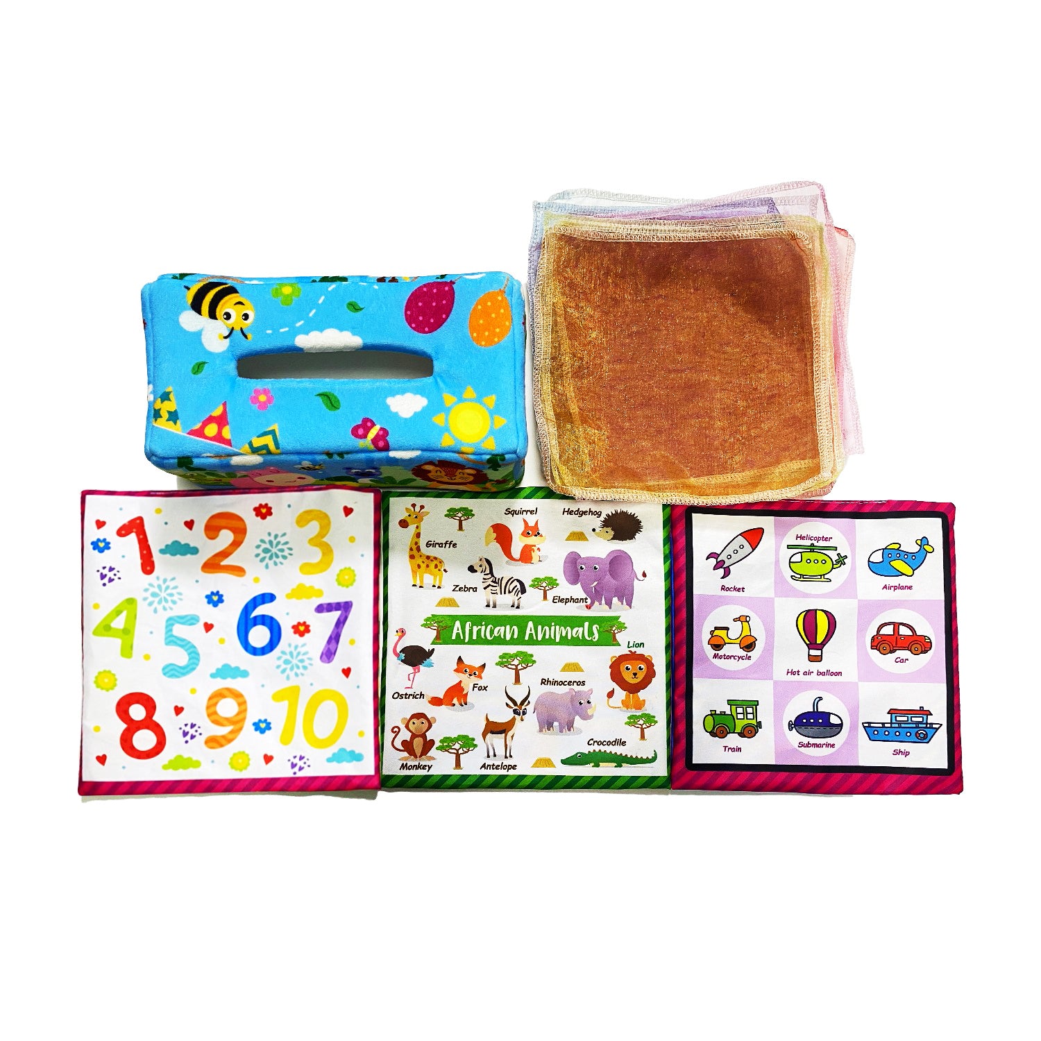 Baby Sensory Tissue Box