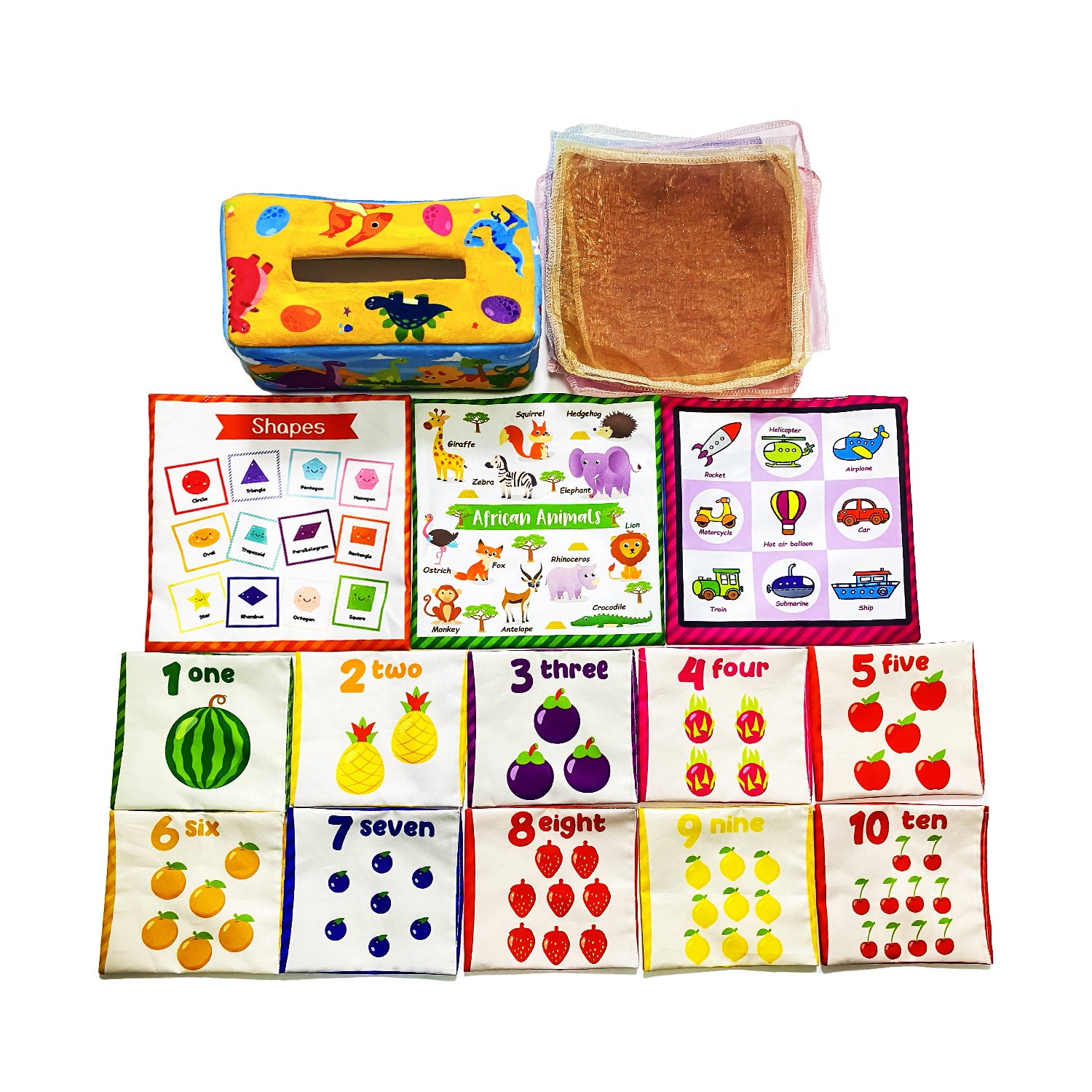 Baby Sensory Tissue Box