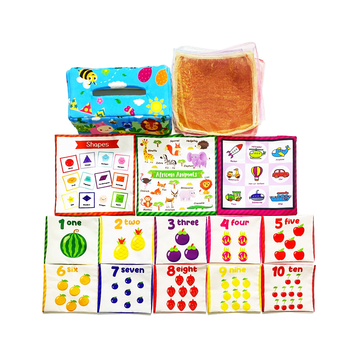 Baby Sensory Tissue Box