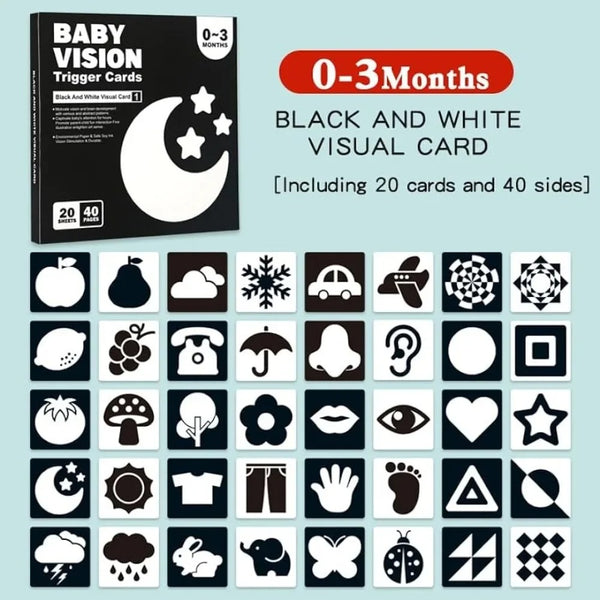 Baby Vision Stimulation Cards