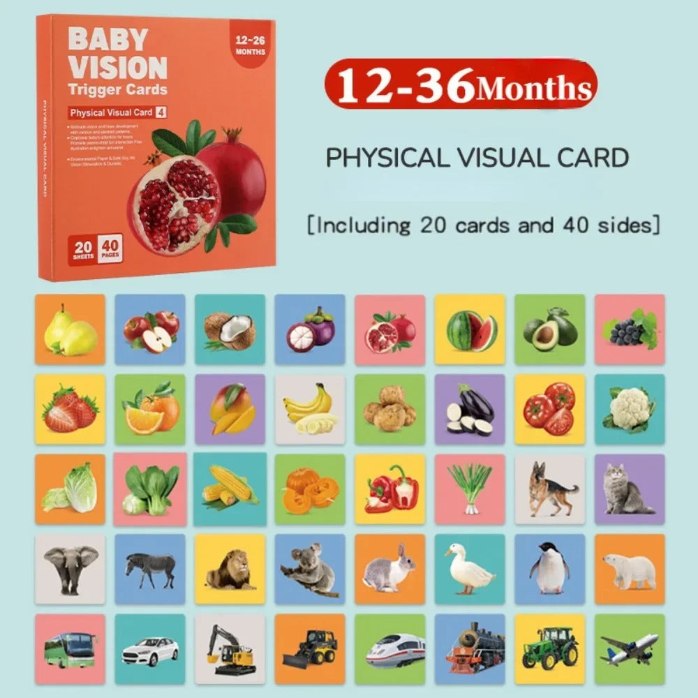 Baby Vision Stimulation Cards