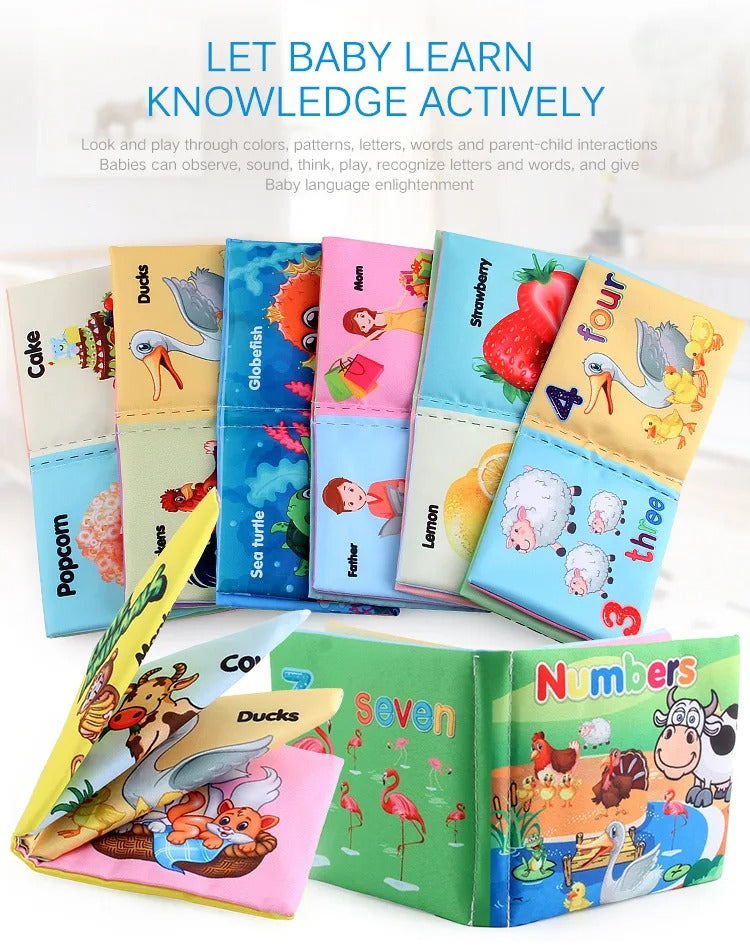 Baby's First Learning Library: Soft Cloth Educational Books