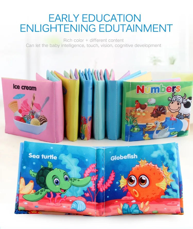 Baby's First Learning Library: Soft Cloth Educational Books