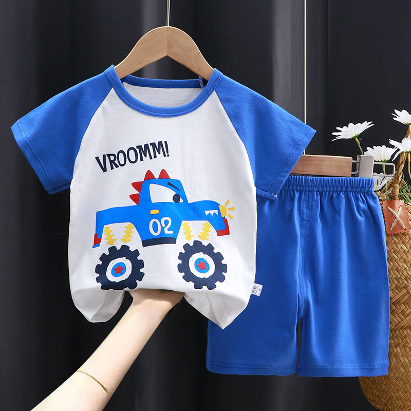 Trendy Summer Boy Clothes Set