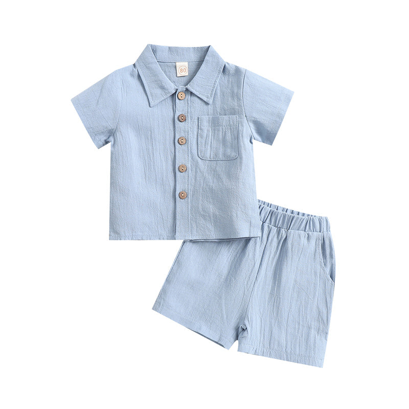 2-Piece Little Boys Summer Outfit