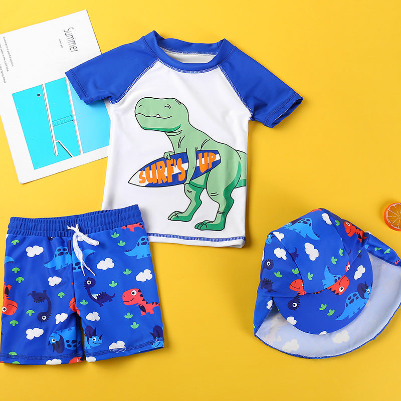 Boy's Beach Wear Swimming Set