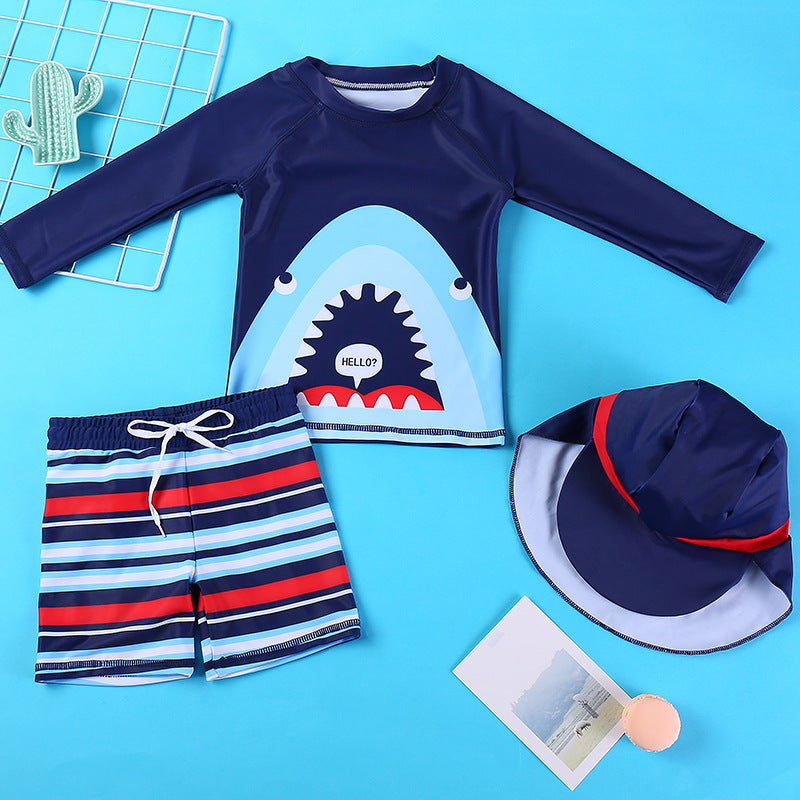 Boy's Beach Wear Swimming Set