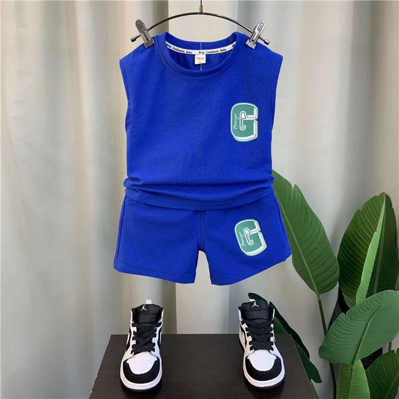 Boys Summer Vest Set