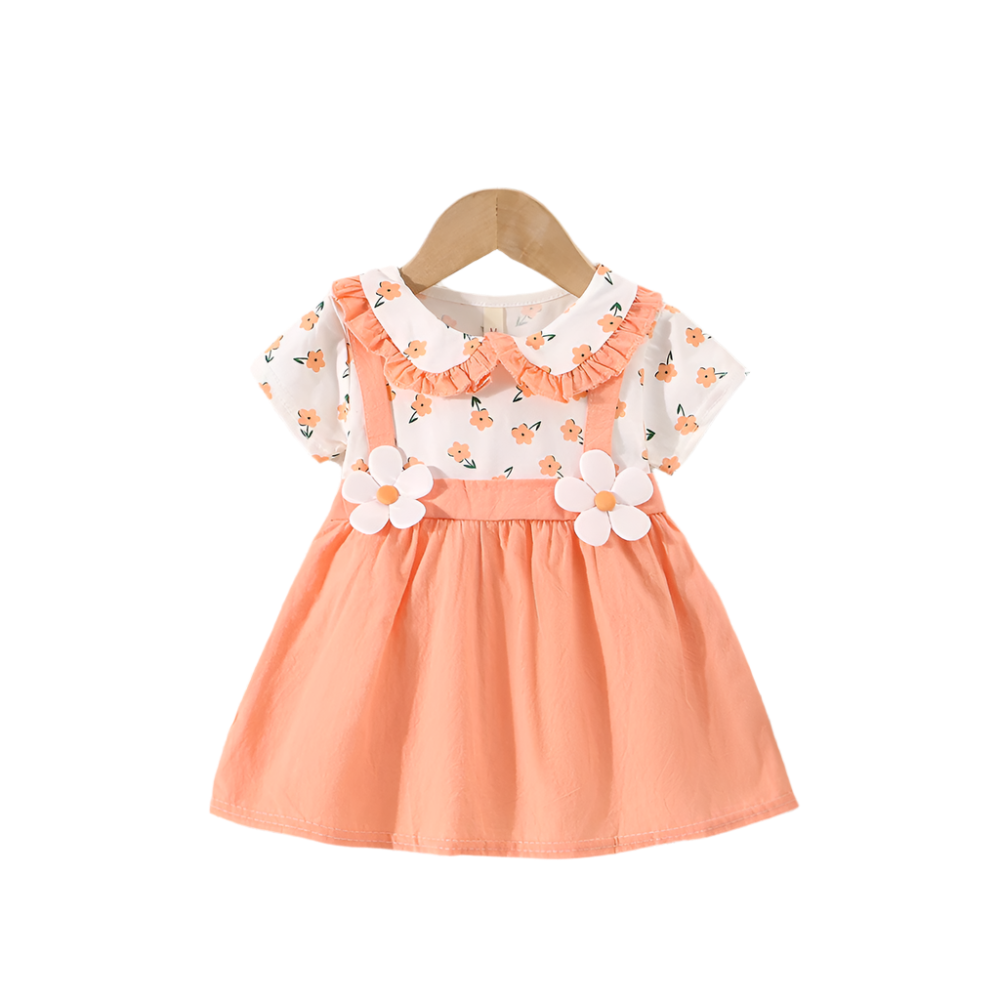 Cute Short Sleeved Summer Dress