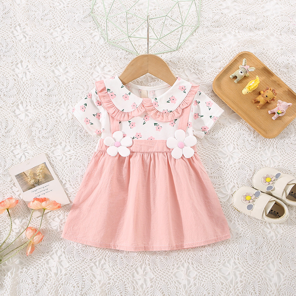 Cute Short Sleeved Summer Dress