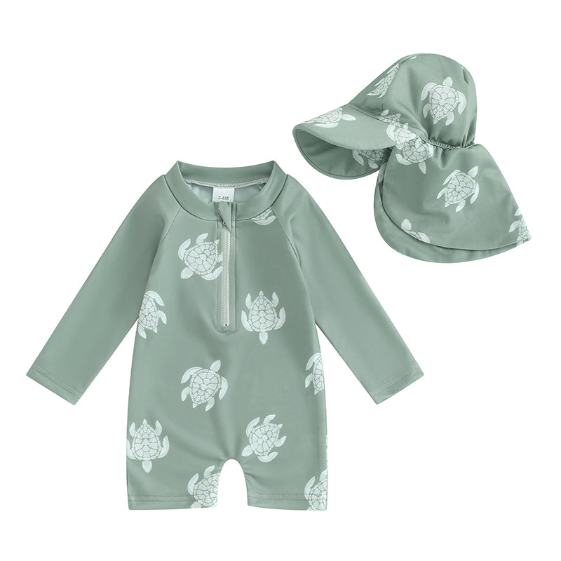 Kids Rash Guard Swimwear Set