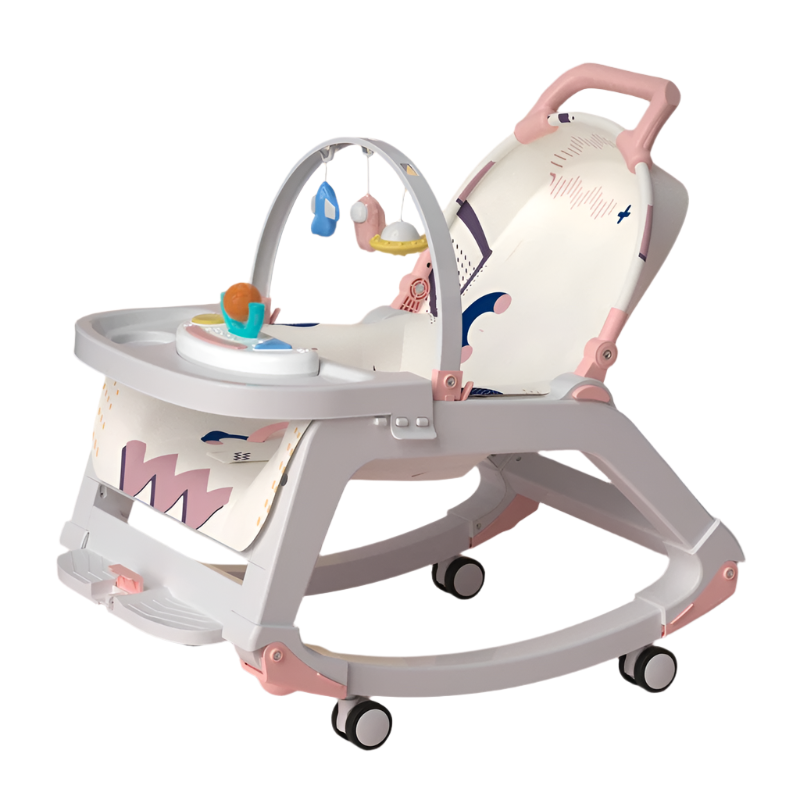 Dine & Play 5 in 1 Baby Rocking Chair