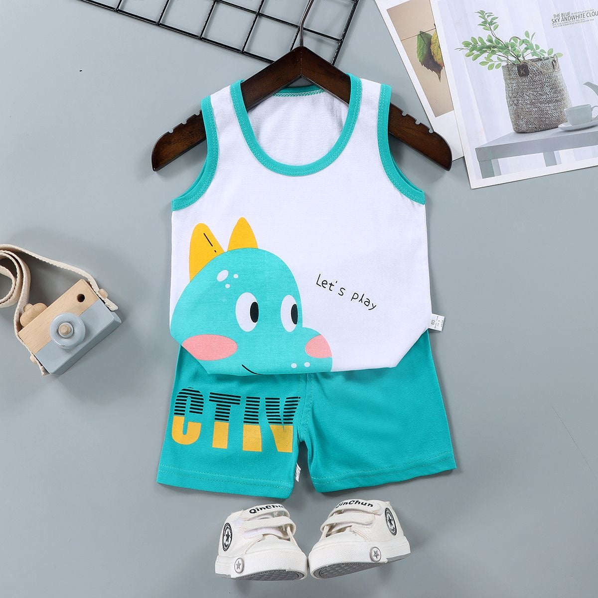 Kids Summer Vest Set