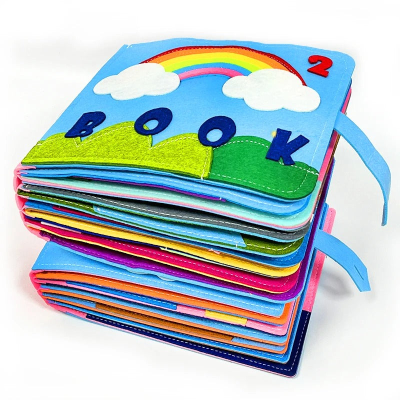 Durable 3D Interactive Learning Book for Kids