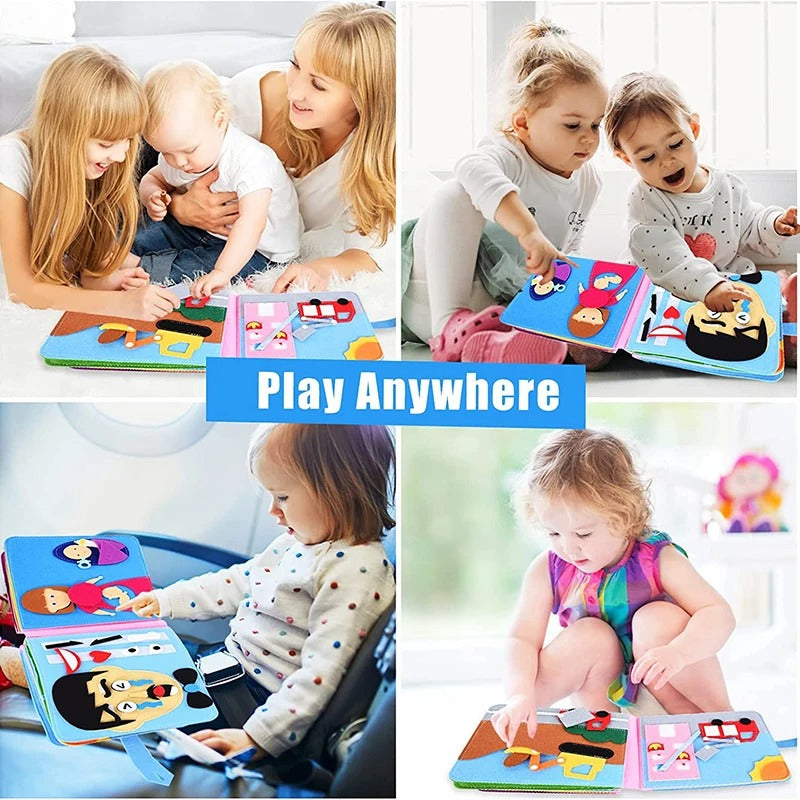 Durable 3D Interactive Learning Book for Kids