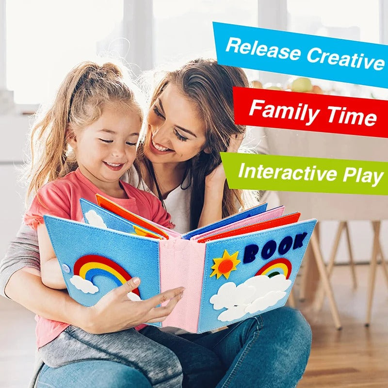 Durable 3D Interactive Learning Book for Kids