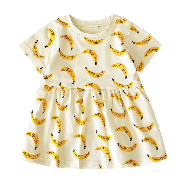 Short Sleeve Summer Baby Dress