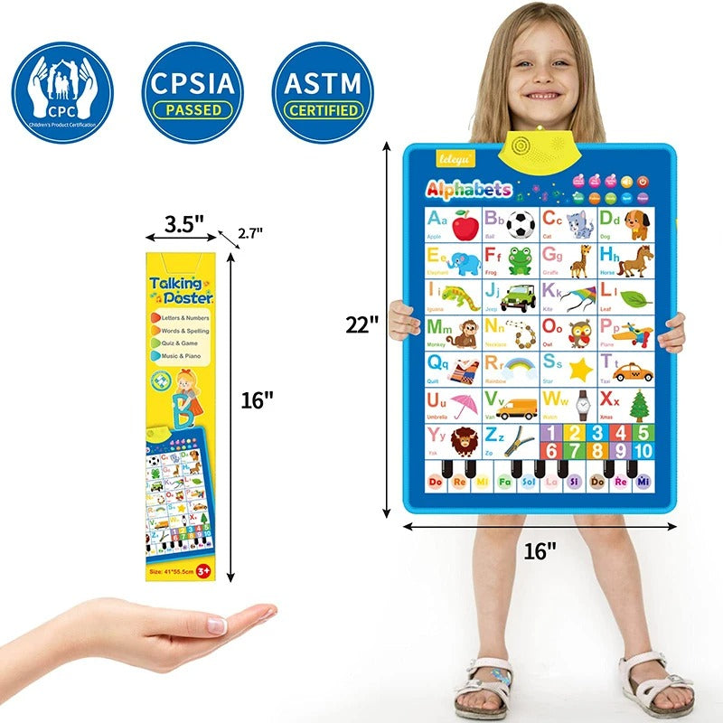 Electronic English Educational Wall Chart