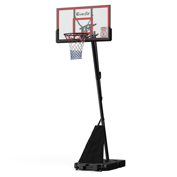 Everfit Basketball Stand System Ring Hoop Net Height Adjustable 3.05M