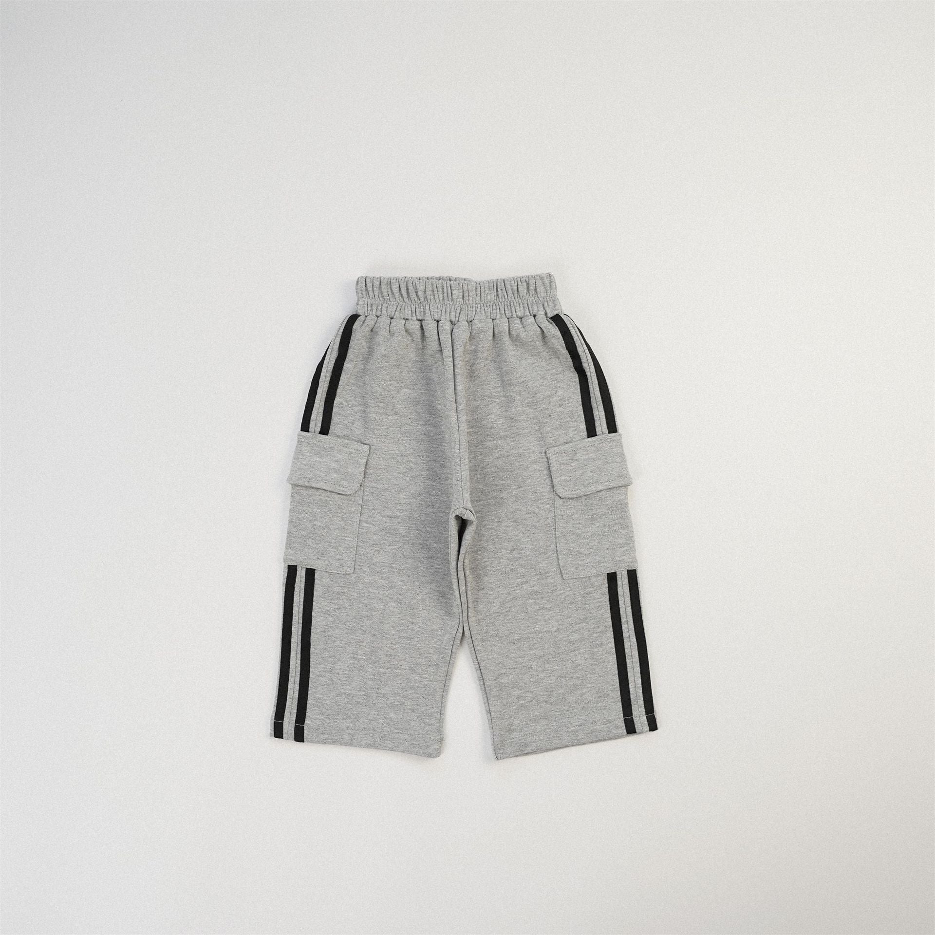 Kids Cotton Casual Cargo Pants