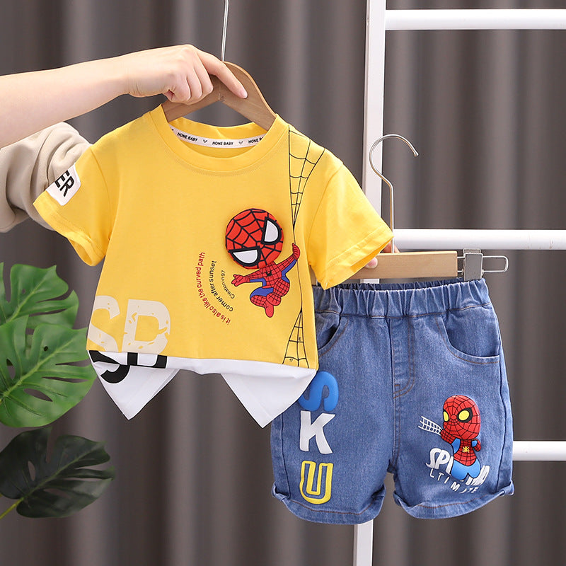 Summer Baby Boys Outfit Set