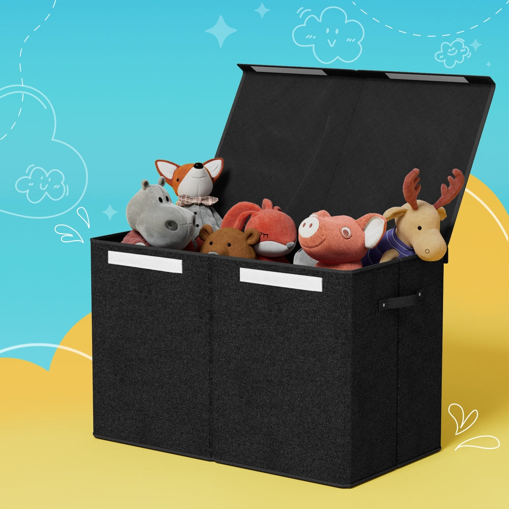 Toy Box Chest Storage with Flip-Top Lid