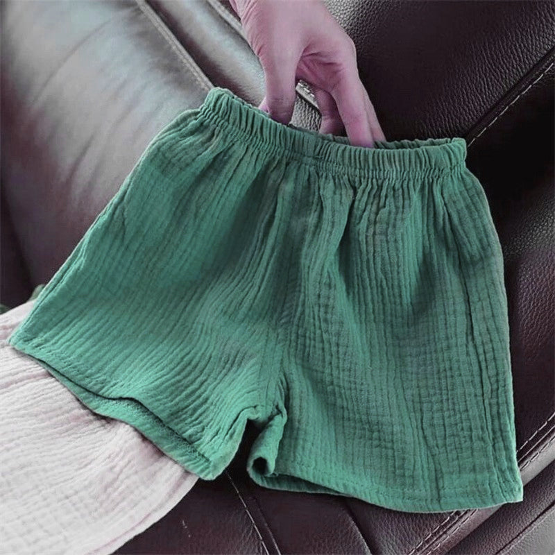 Kids Linen Summer Shorts